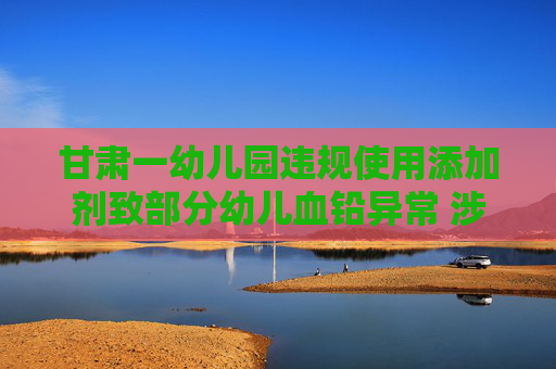 甘肃一幼儿园违规使用添加剂致部分幼儿血铅异常 涉事负责人被立案侦查