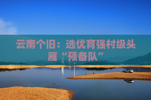 云南个旧：选优育强村级头雁“预备队”