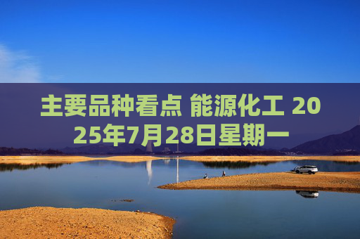 主要品种看点 能源化工 2025年7月28日星期一
