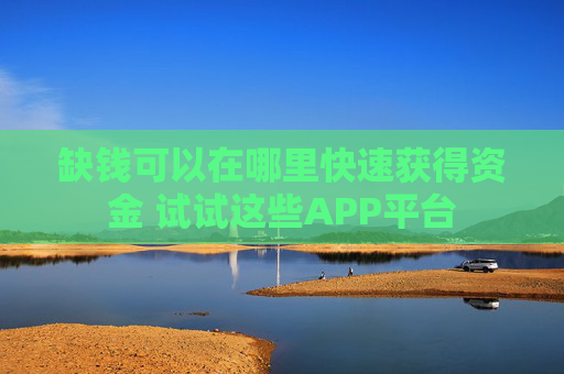 缺钱可以在哪里快速获得资金 试试这些APP平台