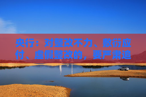 央行：对整改不力、敷衍应付、虚假整改的，要严肃追责问责