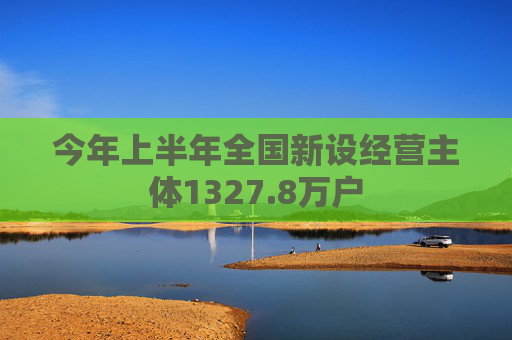 今年上半年全国新设经营主体1327.8万户