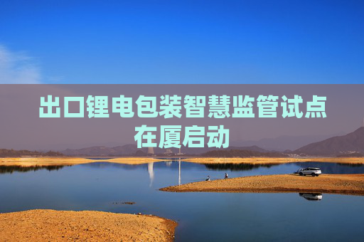 出口锂电包装智慧监管试点在厦启动