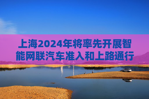 上海2024年将率先开展智能网联汽车准入和上路通行试点
