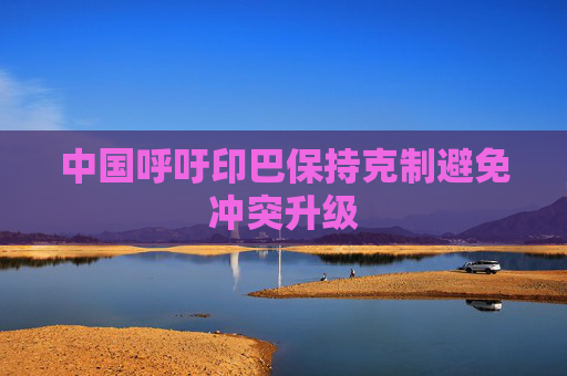 中国呼吁印巴保持克制避免冲突升级