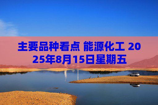 主要品种看点 能源化工 2025年8月15日星期五