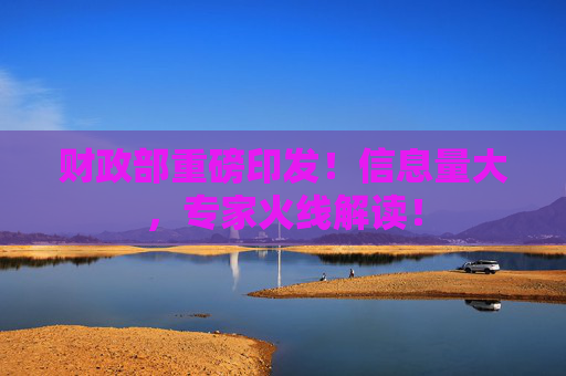 财政部重磅印发！信息量大，专家火线解读！