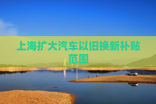 上海扩大汽车以旧换新补贴范围