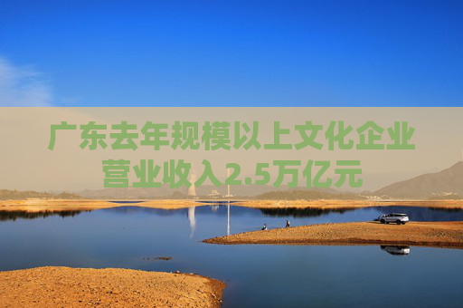 广东去年规模以上文化企业营业收入2.5万亿元