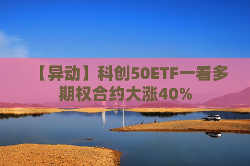 【异动】科创50ETF一看多期权合约大涨40%