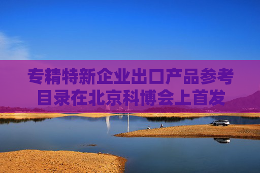 专精特新企业出口产品参考目录在北京科博会上首发