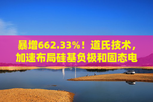 暴增662.33%！道氏技术，加速布局硅基负极和固态电池
