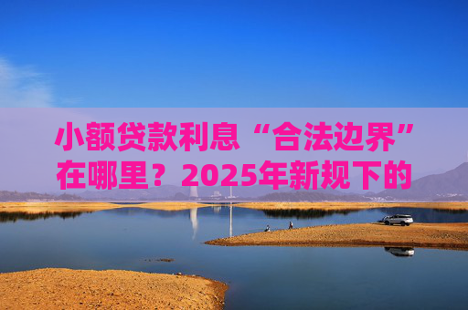小额贷款利息“合法边界”在哪里？2025年新规下的“放心贷”选择指南