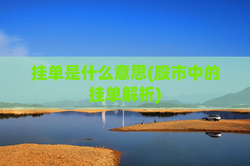 挂单是什么意思(股市中的挂单解析)