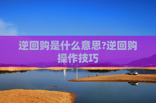 逆回购是什么意思?逆回购操作技巧