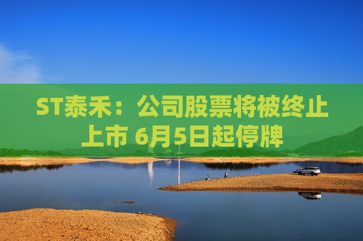 ST泰禾：公司股票将被终止上市 6月5日起停牌