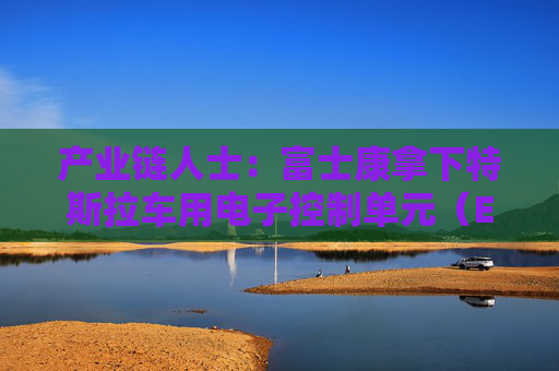 产业链人士：富士康拿下特斯拉车用电子控制单元（ECU）订单