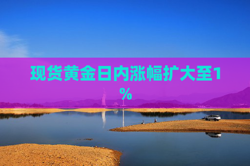 现货黄金日内涨幅扩大至1%