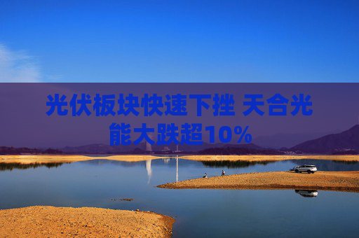 光伏板块快速下挫 天合光能大跌超10%