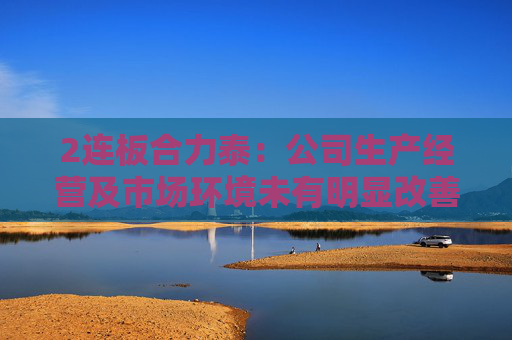 2连板合力泰：公司生产经营及市场环境未有明显改善