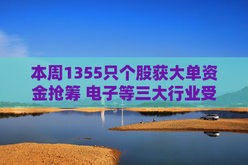 本周1355只个股获大单资金抢筹 电子等三大行业受青睐