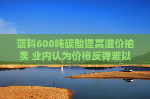 蓝科600吨碳酸锂高溢价拍卖 业内认为价格反弹难以持续
