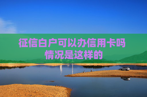 征信白户可以办信用卡吗 情况是这样的