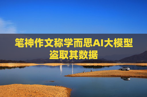 笔神作文称学而思AI大模型盗取其数据
