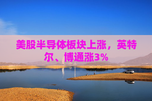 美股半导体板块上涨，英特尔、博通涨3%