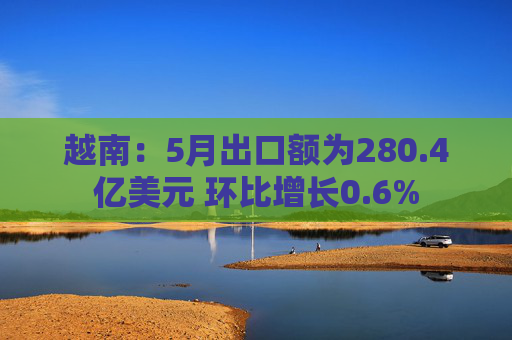 越南：5月出口额为280.4亿美元 环比增长0.6%