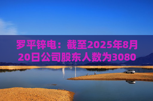 罗平锌电：截至2025年8月20日公司股东人数为30809户