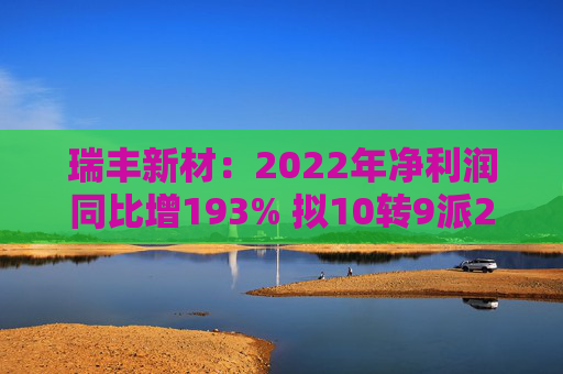 瑞丰新材：2022年净利润同比增193% 拟10转9派23元