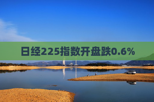 日经225指数开盘跌0.6%