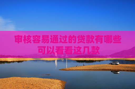 审核容易通过的贷款有哪些 可以看看这几款