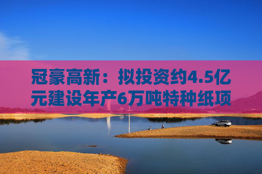 冠豪高新：拟投资约4.5亿元建设年产6万吨特种纸项目