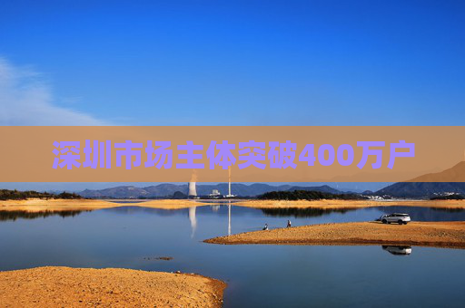 深圳市场主体突破400万户