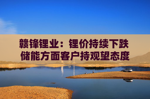 赣锋锂业：锂价持续下跌 储能方面客户持观望态度