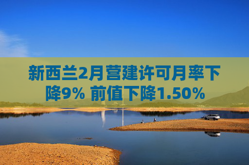 新西兰2月营建许可月率下降9% 前值下降1.50%