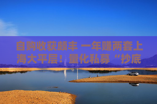 自购收获颇丰 一年赚两套上海大平层！量化私募“抄底”大赚
