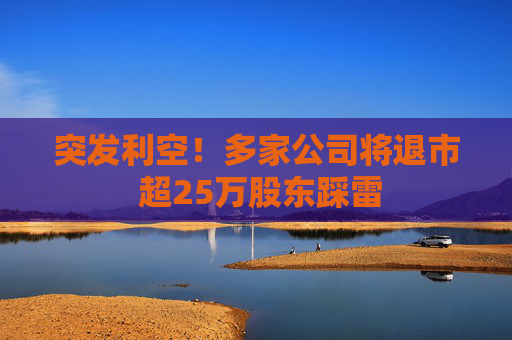 突发利空！多家公司将退市 超25万股东踩雷