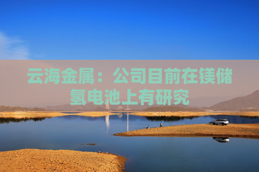 云海金属：公司目前在镁储氢电池上有研究