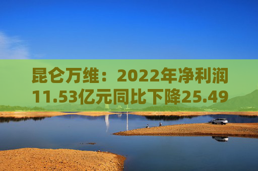 昆仑万维：2022年净利润11.53亿元同比下降25.49%