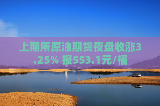 上期所原油期货夜盘收涨3.25% 报553.1元/桶