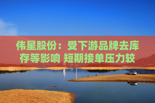 伟星股份：受下游品牌去库存等影响 短期接单压力较大