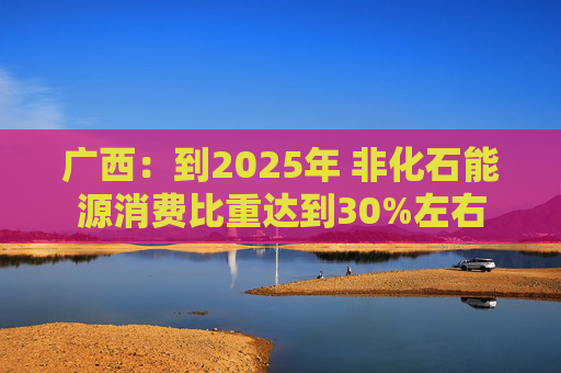 广西：到2025年 非化石能源消费比重达到30%左右