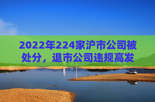 2022年224家沪市公司被处分，退市公司违规高发