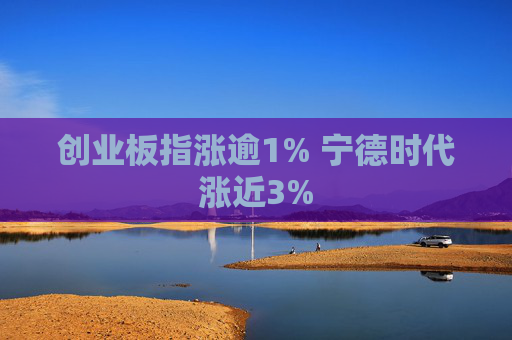 创业板指涨逾1% 宁德时代涨近3%