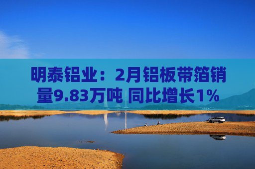 明泰铝业：2月铝板带箔销量9.83万吨 同比增长1%