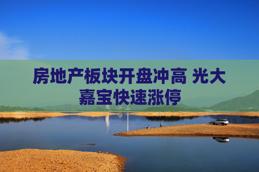 房地产板块开盘冲高 光大嘉宝快速涨停