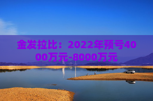 金发拉比：2022年预亏4000万元-8000万元